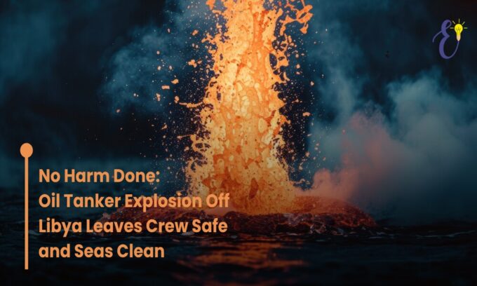 Oil Tanker Blast Near Libya