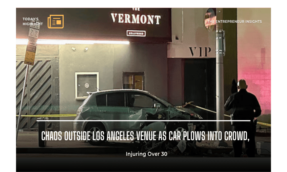 Los Angeles Venue CAR ACCIDENT